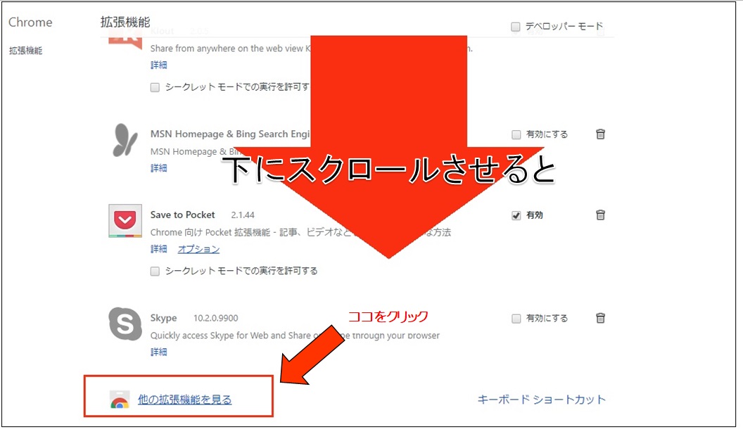 Googlechrome拡張機能